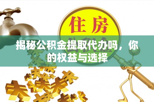 通山揭秘公积金提取代办吗，你的权益与选择